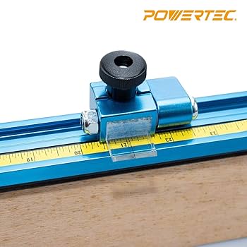 Amazon.com: POWERTEC 71131V Double T-Track Fence Cap Kit